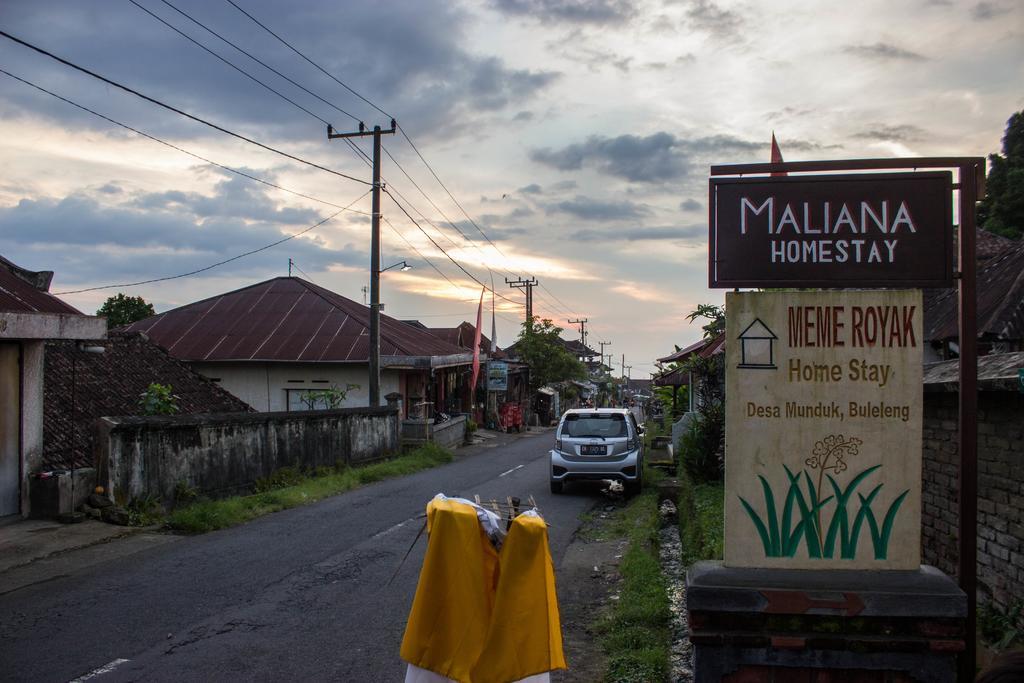 Maliana Homestay Munduk Dış mekan fotoğraf